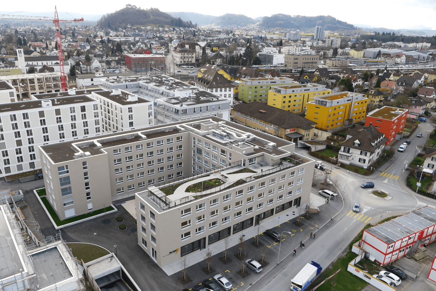 Neubau 2'000 Watt Überbauung Im Lenz, Lenzburg | Emch+Berger